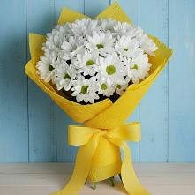 Букет цветов из:  Хризантемы #REPLACE_PRED# Васильевском Моху