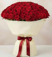 Букет 101 Красная роза Милано в Васильевском Моху