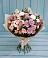 Букет цветов из: Хризантемы, Розы и Альстромерии в Васильевском Моху