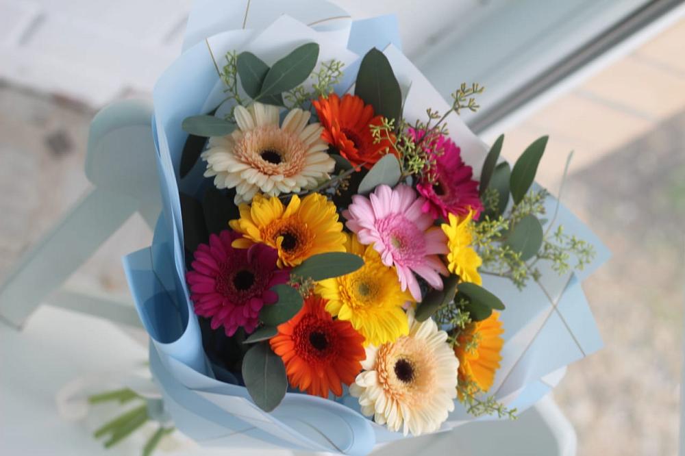 Букет цветов из: Герберы в Васильевском Моху