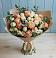 Букет цветов из: Альстромерии и Розы в Васильевском Моху