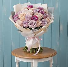 Букет цветов из:  Розы в Васильевском Моху