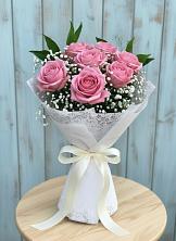 Букет цветов из:  Розы в Васильевском Моху