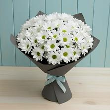 Букет цветов из:  Хризантемы в Васильевском Моху