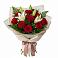 Букет цветов из: Лилии и Розы в Васильевском Моху