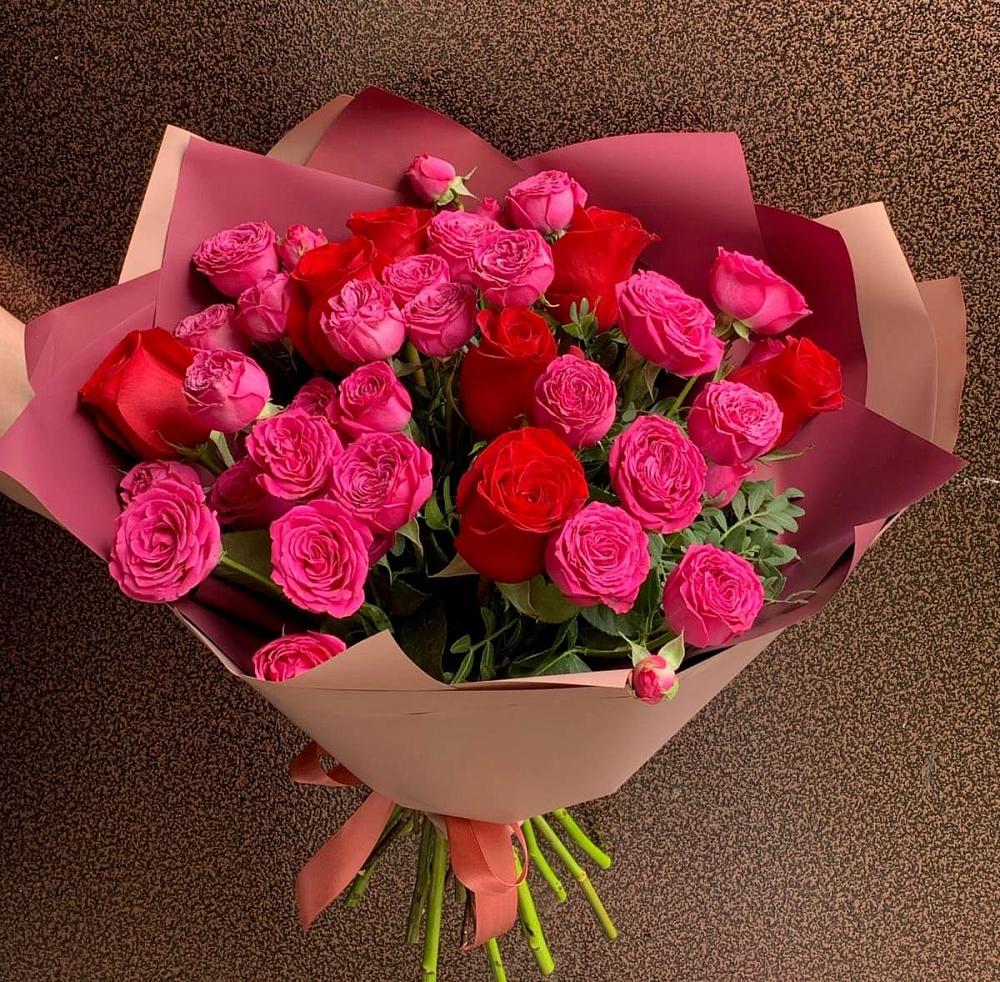 Букет В объятьях нежности в Васильевском Моху