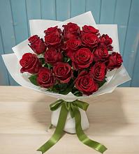 Букет Красные розы #REPLACE_PRED# Васильевском Моху