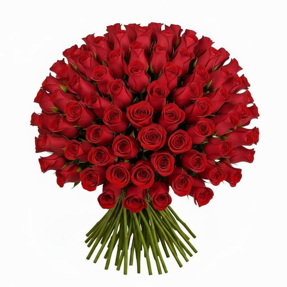 Букет Красные розы Чери Лав в Васильевском Моху
