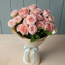 Букет Розовый шарм #REPLACE_PRED# Васильевском Моху