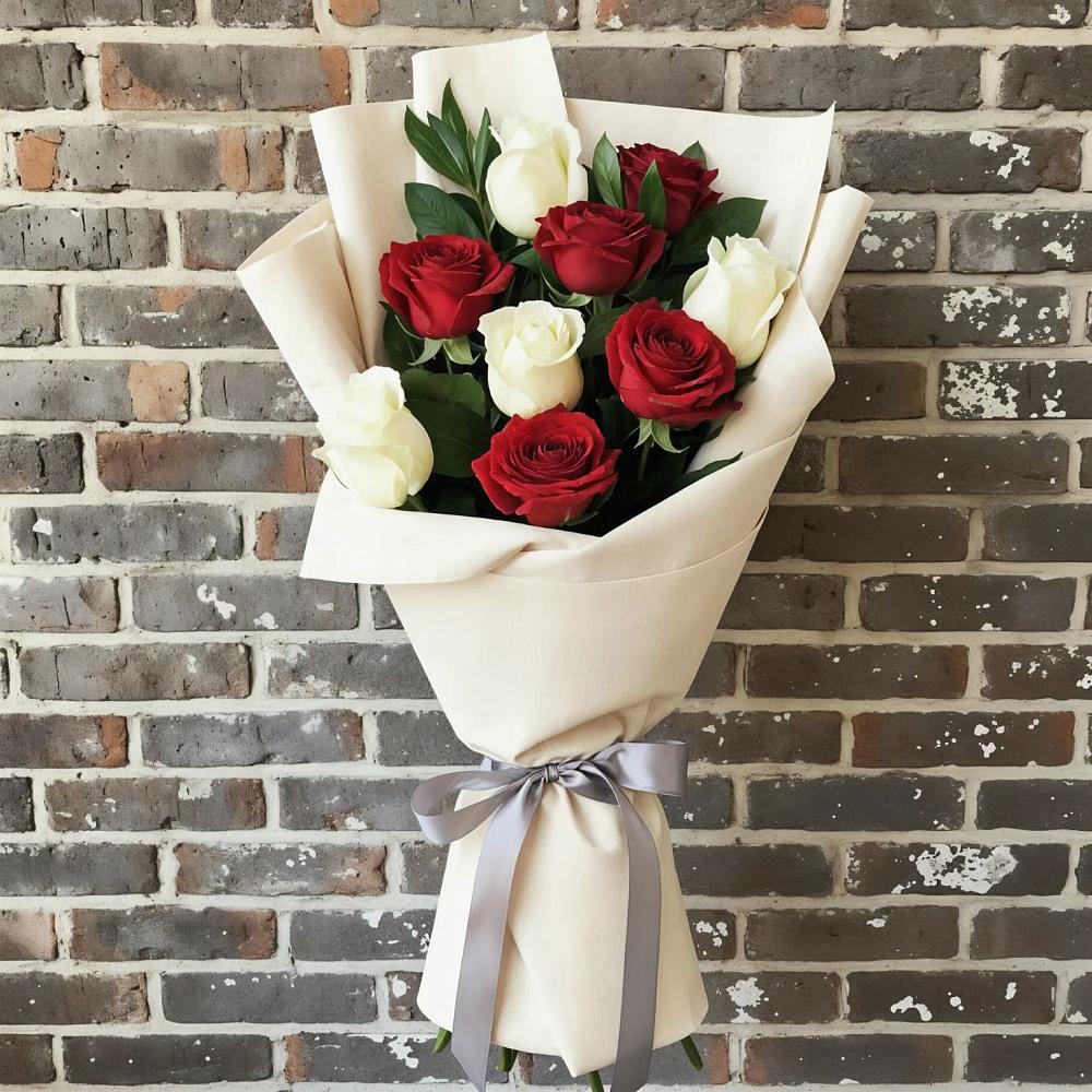 Букет цветов из: Розы в Васильевском Моху