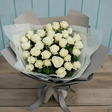 Букет Белоснежная нежность в Васильевском Моху