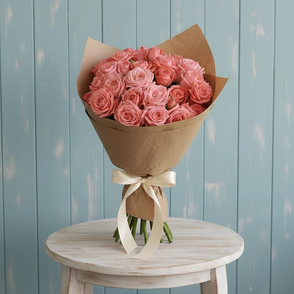 Букет цветов из: Розы в Васильевском Моху