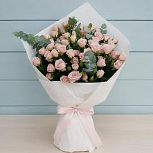 Букет цветов из:  Розы #REPLACE_PRED# Васильевском Моху