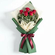 Букет цветов из:  Розы #REPLACE_PRED# Васильевском Моху