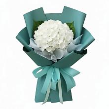 Букет цветов из:  Гортензия в Васильевском Моху